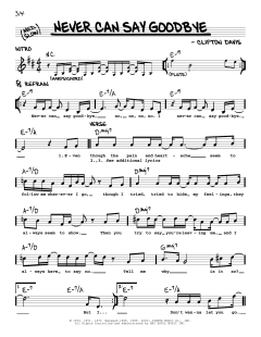 Never Can Say Goodbye von Gloria Gaynor (Download) 