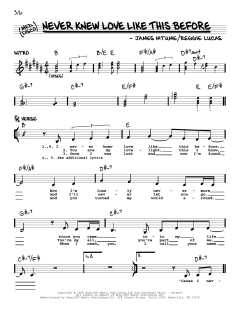 Never Knew Love Like This Before von Stephanie Mills (Download) 