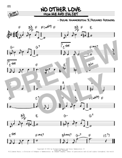 No Other Love von Richard Rodgers (Download) 