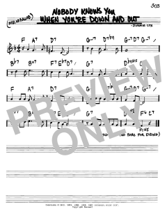 Nobody Knows You When You're Down And Out von Jimmie Cox (Download) 