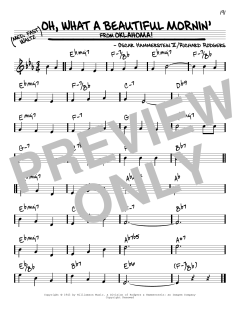 Oh, What A Beautiful Mornin' von Richard Rodgers (Download) 