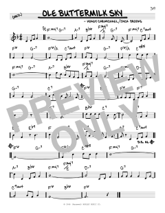Ole Buttermilk Sky von Hoagy Carmichael (Download) 