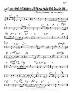 On The Atchison, Topeka And The Santa Fe von Harry Warren (Download) 