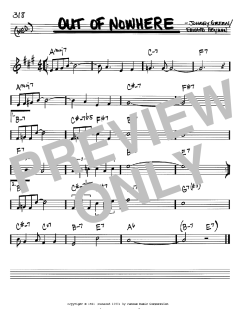 Out Of Nowhere von Edward Heyman (Download) 