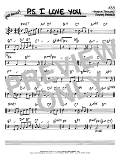 P.S. I Love You von Johnny Mercer (Download) 