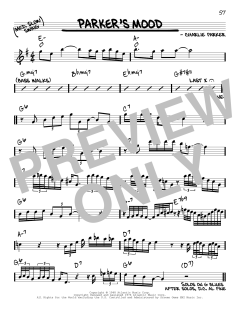 Parker's Mood von Charlie Parker (Download) 