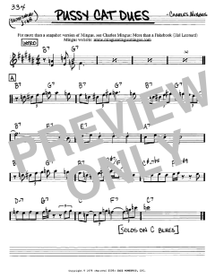 Pussy Cat Dues von Charles Mingus (Download) 