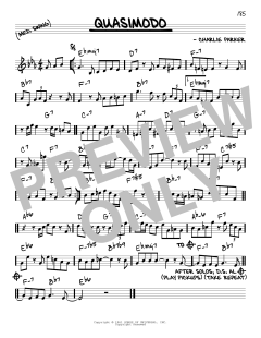 Quasimodo von Charlie Parker (Download) 