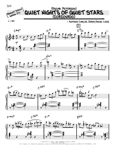 Quiet Nights Of Quiet Stars von Oscar Peterson (Download) 