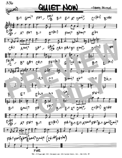 Quiet Now von Denny Zeitlin (Download) 