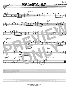 Recorda Me von Joe Henderson (Download) 