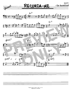 Recorda Me von Joe Henderson (Download) 