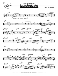 Recorda Me von Joe Henderson (Download) 