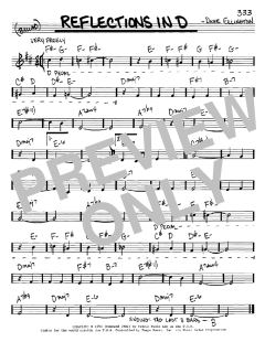 Reflections In D von Duke Ellington (Download) 