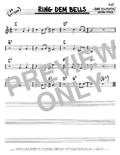 Ring Dem Bells von Duke Ellington (Download) 