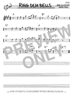 Ring Dem Bells von Duke Ellington (Download) 