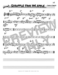 Scrapple From The Apple von Charlie Parker (Download) 