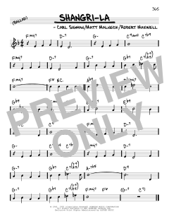 Shangri-la von Carl Sigman (Download) 