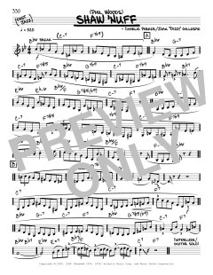 Shaw 'Nuff von Phil Woods (Download) 