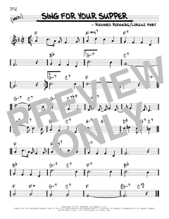 Sing For Your Supper von Richard Rodgers (Download) 
