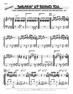 Sneakin' Up Behind You von Randy Brecker (Download) 