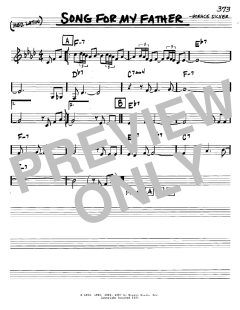 Song For My Father von Horace Silver (Download) 