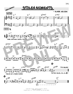 Stolen Moments [Reharmonized version] von Oliver Nelson (Download) 