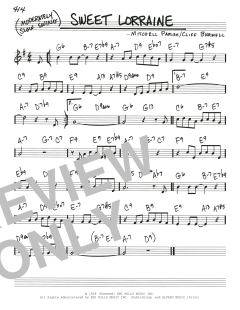 Sweet Lorraine von Mitchell Parish (Download) 