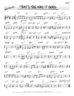 That's The Way It Goes von Tadd Dameron (Download) 