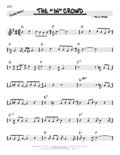 The "In" Crowd von Billy Page (Download) 