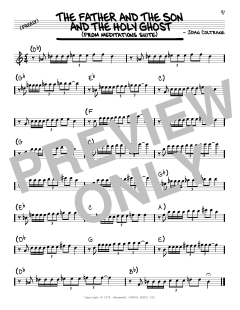 The Father And The Son And The Holy Ghost von John Coltrane (Download) 