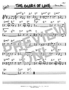 The Glory Of Love von Peggy Lee (Download) 