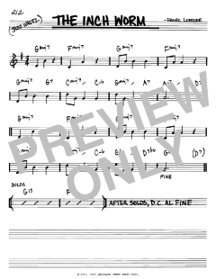 The Inch Worm von Frank Loesser (Download) 