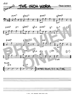 The Inch Worm von Frank Loesser (Download) 