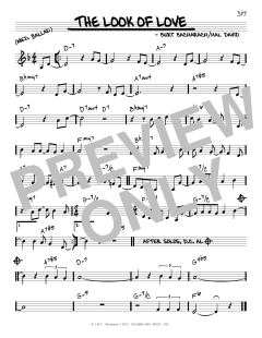 The Look Of Love von Hal David (Download) 