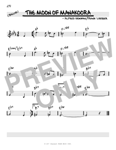 The Moon Of Manakoora von Alfred Newman (Download) 