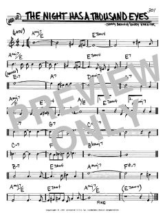 The Night Has A Thousand Eyes von Buddy Bernier (Download) 