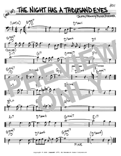 The Night Has A Thousand Eyes von Buddy Bernier (Download) 