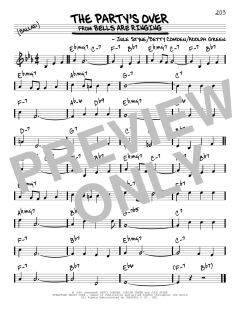 The Party's Over von Jule Styne (Download) 