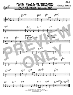 The Song Is Ended von Irving Berlin (Download) 