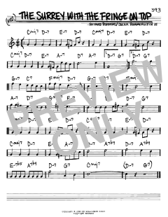 The Surrey With The Fringe On Top von Richard Rodgers (Download) 