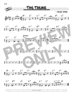 The Theme von Miles Davis (Download) 