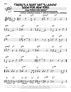 There's A Boat Dat's Leavin' Soon For New York von George Gershwin (Download) 