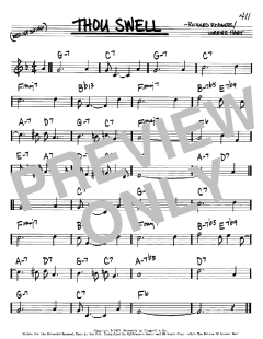 Thou Swell von Richard Rodgers (Download) 