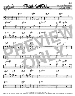 Thou Swell von Richard Rodgers (Download) 