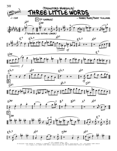 Three Little Words von Branford Marsalis (Download) 