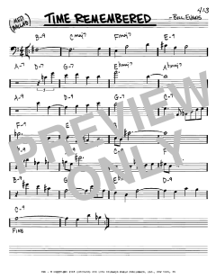 Time Remembered von Bill Evans (Download) 