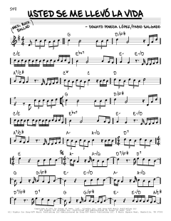 Usted Se Me Llevo La Vida von Donato Poveda Lopez (Download) 