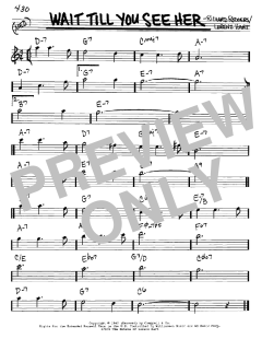 Wait Till You See Her von Richard Rodgers (Download) 