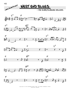 West End Blues von Clarence Williams (Download) 